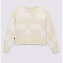 Vans NWT  Winter Checker Relaxed Cardigan in Turtledove Photo 5