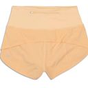 Lululemon Orange  Speed up Shorts Photo 1