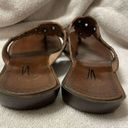 J.Jill  Athena Brown Leather Sandals Flats Women’s Size 9 But Wears‎ Like An 8.5 Photo 2