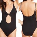 ANDIE  Swim Black Santorini Keyhole Knot One Piece Swimsuit Sz M NWT Photo 13