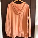 Athleta  | Sundown Alliance Hoodie | Warm Sunset Coral  | Size Large Photo 4