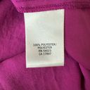 Banana Republic  Pink Silky Cap Sleeve Shirred Waist Side Tie Dress Pockets Sz 4 Photo 8