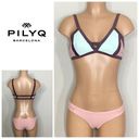 PilyQ New.  blush/pink, brown, mint bikini. D-cup top/ S-bottom. Normally $168 Photo 1