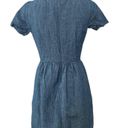 Madewell  Womens Jean Denim Dress Short Sleeve Blue Size 2 Photo 1