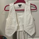 Nasty Gal White Denim Vest Photo 3