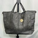 Hayden  Harnett Grey Tote Satchel Handbag Photo 8