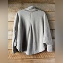 prAna  Dolman Sleeve Funnel Neck Oversized fit sweatshirt Tan Hemp Blend Size Med Photo 2