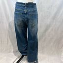 Risen frayed hem ankle flare high rise blue jeans size 31 NWT Photo 3