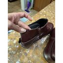 Comfortview  Eliana Flat Booties w. Size Zipper in Burgundy- Size 7.5 Wide Photo 5