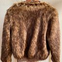 Faux Fur Jacket Brown Size XS Photo 1