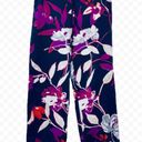 Natori Floral Pajama Pants Size S Black Floral Super Soft Photo 1