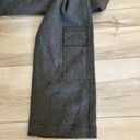 J.Crew  Heather Olive Flannel Wool Pants cargo Size 8 Photo 4