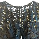 Milly  Leila Herringbone Sequin Lace Dress Mini Cocktail Size 2 Women's NWT Photo 10