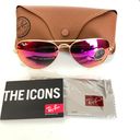 Ray-Ban  Pink Avaitor 112/4T Size 58mm Unisex  Photo 4