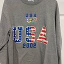 Joy athletic grey long sleeve 2002 USA Olympics shirt large Photo 0