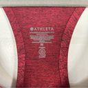 Athleta Relay Red Blue Ombré Racerback Bodysuit M Photo 4