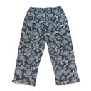 Carole Hochman Gray Paisley Floral Pajamas Photo 1