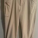 Eddie Bauer  Women's Khaki Colored Crop Activewear Pants Size 12 Photo 0