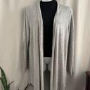 a.n.a Long Gray Duster Cardigan Sweater XXL Photo 0