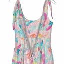 Hunter Bell  Braden Dress in Painterly Rainbow Print Size 4 Photo 6