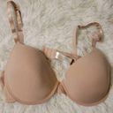 Danskin  size 38C Underwire Lightly Padded Bra in Blush Photo 3