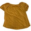 belle du jour  Shirt Womens Medium Orange Yellow Embroidered Off Shoulder Blouse Photo 1