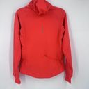 Nike  Dri-Fit Reflective Quarter Zip Running Hooded Sweatshirt Pullover Small neo Photo 7