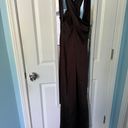 Club L Unstoppable (BLACK SATIN CROSS OVER HALTERNECK MAXI DRESS) Photo 2