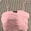 Hazel Boutique Pink Crop Top Photo 0