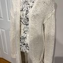 Free People Knit Chunky Long Beach Summer Sweater Crochet fall autumn oversized full length Cardigan Photo 1