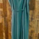 Bar III NWT  Plus Size Ruffled Sleeveless Wrap Midi Dress, green size 3X Photo 2