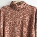 Universal Threads New  Turtleneck Sweater Soft Knit Pullover Marled Brown Photo 2