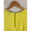 Something Navy  Yellow Long Sleeve Blouse Size Small Photo 4