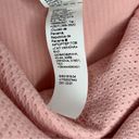 Athleta  Flurry Balaclava pink rib mix solid sweater women’s size large Photo 10