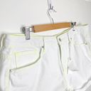 Good American  Plus Size Good 90's Denim Short Raw Hem in White Size 14 or 32 Photo 2