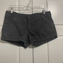 Vans  Chino Shorts Women's 3 Gray Vintage Y2K Logo Photo 1