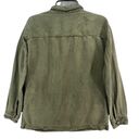 Marine layer  Jacket Womens XS Green Linen Blend Zito Chore Utility Coat Pockets Photo 3