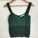 ZARA 🖤  Black & Green Knit | Crop Tank | Medium (Runs Small) Photo 4