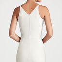 Dress the Population NEW  white dress iris front slit long gown sleeveless v-neck Photo 1