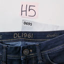 DL 1961 Jeans Jennifer High Rise Boot Dark Wash Blue Denim Photo 12