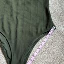 Aerie Dark Green Cheeky One Piece  Swimsuit   Size Large Photo 6