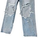 American Eagle Women’s  highest rise 90s ripped boyfriend jeans Photo 2