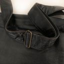 wilson's leather  Black Messenger Bag Distressed Adjustable Strap UNISEX Photo 5