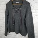 Rails Amelia Sweater Small Womens Oversized Wool Cashmere Blend Charcoal Gray Photo 2