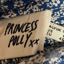 Princess Polly  Meadow Blue Floral Print Two Piece Crop Top & Skirt Maching Set 8 Photo 3