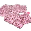 Kate Spade  Confetti Hearts Night Shirt Red Pink XSmall Photo 9