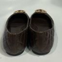 Tory Burch Tori Burch Benton quilted flats chocolate brown size 8 Photo 3