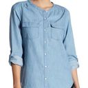 Joie Soft  dual pocket button down chambray shirt Photo 0