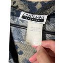 Contempo Vintage  Woven Aztec Western Southwestern Vest Size Medium Photo 4