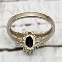 Onyx Black  Sterling Silver Ring 5 Photo 12